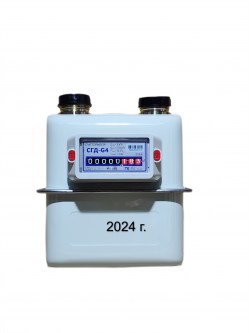 Счетчик газа СГД-G4ТК с термокорректором (вход газа левый, 110мм, резьба 1 1/4") г. Орёл 2024 год выпуска Копейск